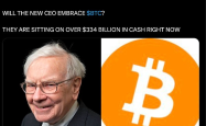 巴菲特卸任！伯克希尔3470亿美元巨资或将抄底比特币？